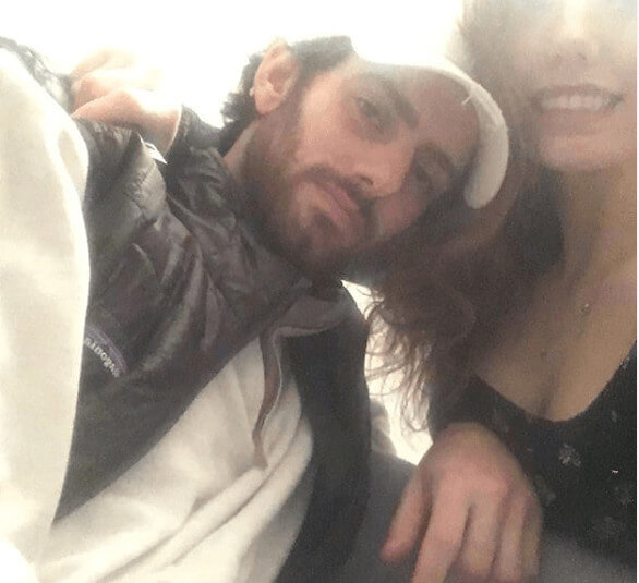 With Her Boyfriend